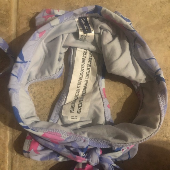 SPLENDID NWT FLORAL FLURRY BIKINI SWIM SET SMALL - Picture 7 of 9